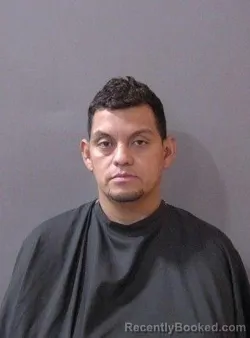 Mugshot of Osman Alfredo Garcia-Hernandez booked in Hamilton County, Indiana on May 24, 2026