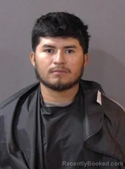 Mugshot of Eduar Maudiel Campos Fuentes booked in Hamilton County, Indiana on July 9, 2026