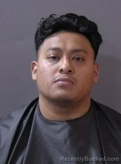Mugshot of Gaspar Cuahuizo-Cayetano booked in Hamilton County, Indiana on July 15, 2026
