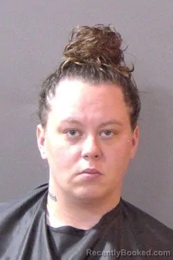 Mugshot of Adriana Joel Brummett booked in Hamilton County, Indiana on July 19, 2026