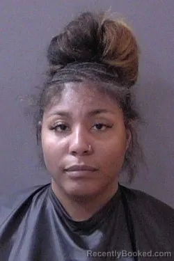 Mugshot of Shala Marie Jones booked in Hamilton County, Indiana on July 21, 2026