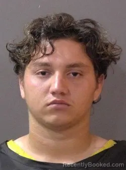 Mugshot of Diego Alejandro Soto Parra booked in Hamilton County, Indiana on July 21, 2026