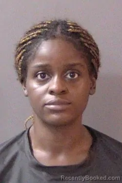 Mugshot of Lauretta Nanga Ndemanu booked in Hamilton County, Indiana on July 23, 2026