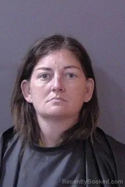 Mugshot of Lindsay Nicole Clampitt booked in Hamilton County, Indiana on August 16, 2026