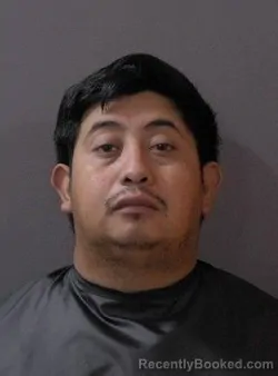 Mugshot of German Armando Lopez Gomez booked in Hamilton County, Indiana on August 27, 2026