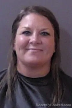 Mugshot of Sarah Elizabeth Rust booked in Hamilton County, Indiana on August 27, 2026