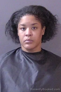 Mugshot of Deja Ahshay Williams booked in Hamilton County, Indiana on August 27, 2026