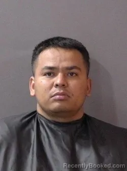 Mugshot of Andres Felipe Lopez Calderon booked in Hamilton County, Indiana on August 28, 2026