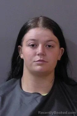 Mugshot of Chyanne Marie Faulkner booked in Hamilton County, Indiana on August 28, 2026