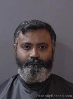 Mugshot of Keerthivasan Srinivasan booked in Hamilton County, Indiana on September 15, 2026