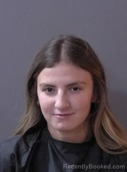 Mugshot of Hailey Ann Helsley booked in Hamilton County, Indiana on October 2, 2026