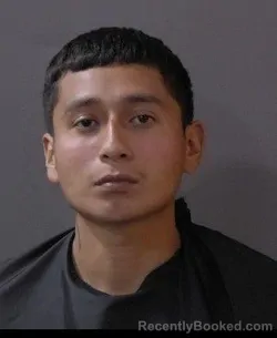 Mugshot of Alexis Oxael Martinez Perez booked in Hamilton County, Indiana on October 3, 2026