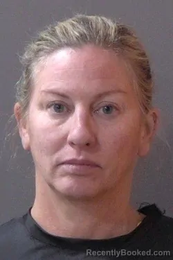 Mugshot of Anna Laura Baron booked in Hamilton County, Indiana on October 8, 2026