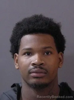 Mugshot of Damarion Duane Johnson booked in Hamilton County, Indiana on October 9, 2026