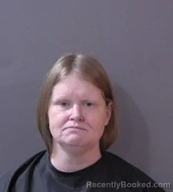 Mugshot of Sarah Ann Adams booked in Hamilton County, Indiana on October 12, 2026
