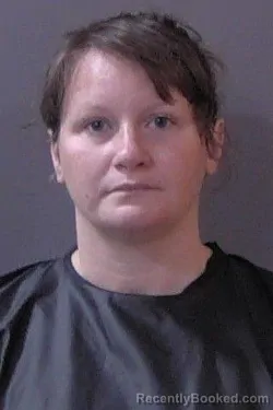 Mugshot of Danielle Lee Grubaugh booked in Hamilton County, Indiana on October 14, 2026