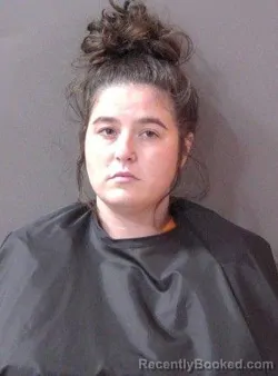 Mugshot of Olivia Paige Adams booked in Hamilton County, Indiana on October 16, 2026