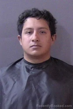 Mugshot of Cesar Andres Onate Parra booked in Hamilton County, Indiana on October 19, 2026