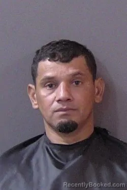 Mugshot of Darwin Noel Acosta Cruz booked in Hamilton County, Indiana on October 22, 2026