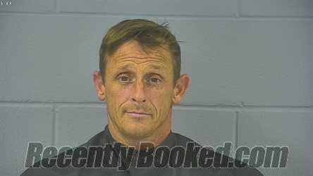 Booking photo from Hancock County, Indiana