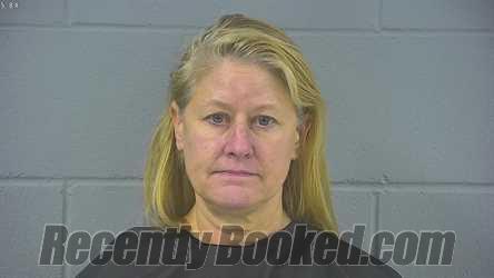 Booking photo from Hancock County, Indiana