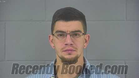 Booking photo from Hancock County, Indiana