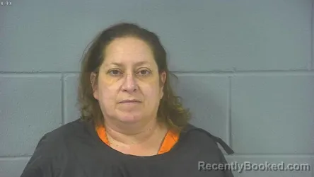 Mugshot of DIXIE LEAH RUMLER booked in Hancock County, Indiana on March 11, 2026