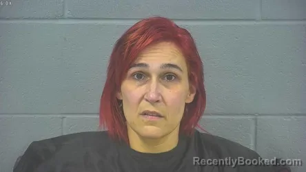 Mugshot of TERESA DIANE MONIER booked in Hancock County, Indiana on March 19, 2026