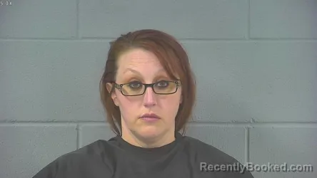 Mugshot of SARAH KAYE WILLIAMS booked in Hancock County, Indiana on March 19, 2026