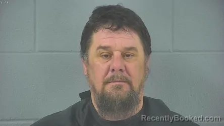 Mugshot of MICHAEL SHANE TUTROW booked in Hancock County, Indiana on March 19, 2026