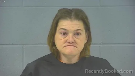 Mugshot of JENNIFER LYNN WILSON booked in Hancock County, Indiana on March 24, 2026