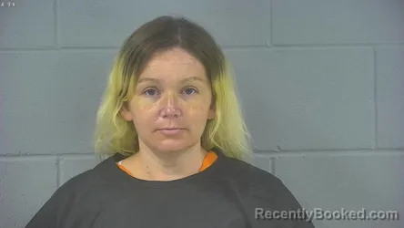 Mugshot of STEPHANIE CHRISTINE BAKER booked in Hancock County, Indiana on March 25, 2026