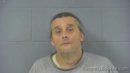 Mugshot of LEONARD SHAWN RHODES booked in Hancock County, Indiana on March 27, 2026