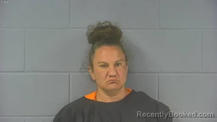 Mugshot of ANNA MARIE BLACKMON booked in Hancock County, Indiana on March 29, 2026