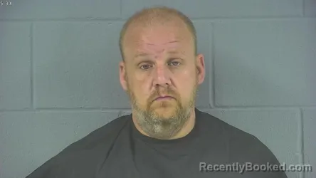 Mugshot of JAMES IVAN CHRYSTY booked in Hancock County, Indiana on March 31, 2026