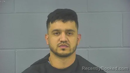 Mugshot of CESAR ANTINIO OPORTA REYES booked in Hancock County, Indiana on April 5, 2026