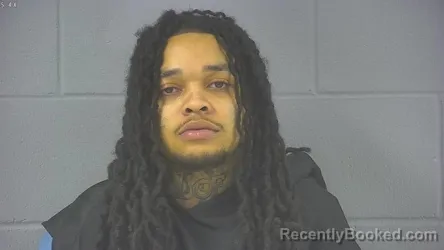 Mugshot of ADRIAN DAJUAN MYLES booked in Hancock County, Indiana on April 16, 2026