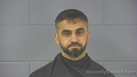 Mugshot of KAMAL SHAVKAT IDRISOV booked in Hancock County, Indiana on April 17, 2026