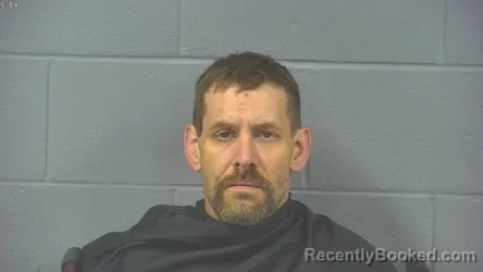 Mugshot of MICHAEL ARTHUR JONES booked in Hancock County, Indiana on April 23, 2026