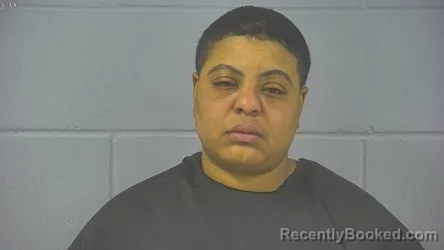 Mugshot of CHANTA MICHELLE BROWN booked in Hancock County, Indiana on April 23, 2026