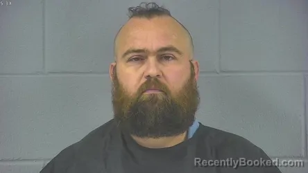 Mugshot of RICKEY ALLEN WHITAKER booked in Hancock County, Indiana on April 27, 2026