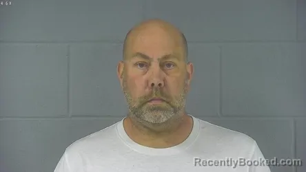 Mugshot of ROBERT EUGENE BURK booked in Hancock County, Indiana on May 7, 2026