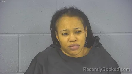 Mugshot of MERCEDES KATRICE ALLEN booked in Hancock County, Indiana on May 17, 2026