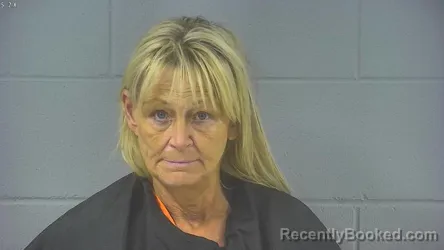 Mugshot of TINA CHERYL QUALKINBUSH booked in Hancock County, Indiana on May 19, 2026