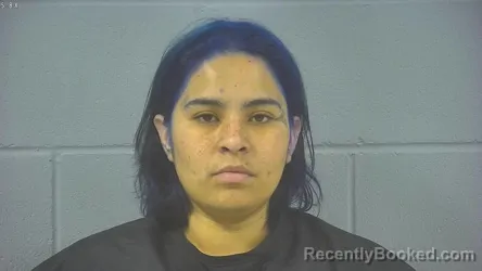 Mugshot of YESENIA JUAN MARTINEZ booked in Hancock County, Indiana on May 20, 2026
