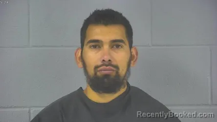 Mugshot of JORGE REYES CAMPILLO booked in Hancock County, Indiana on June 3, 2026