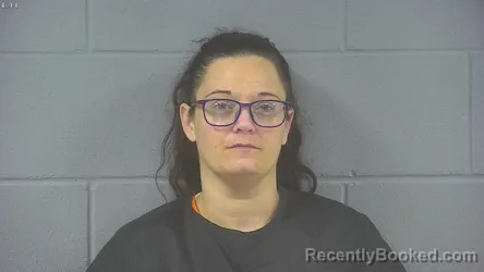 Mugshot of DANIELLE RENEE HEFFELMIRE booked in Hancock County, Indiana on June 4, 2026