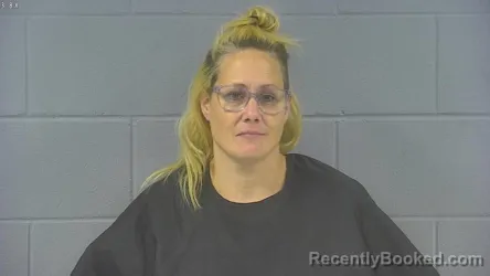 Mugshot of KELLY BETH MEDLIN booked in Hancock County, Indiana on June 14, 2026