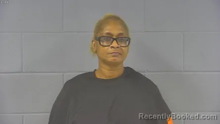 Mugshot of CARLOTTA FAYE COLLINS-MEAD booked in Hancock County, Indiana on June 14, 2026