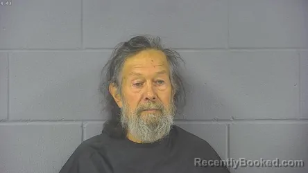 Mugshot of LARRY DAVID HUDSON booked in Hancock County, Indiana on June 26, 2026